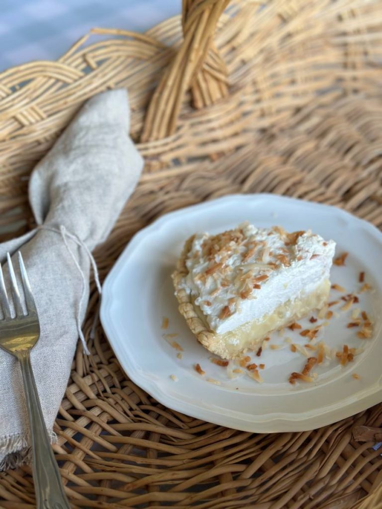 Coconut Cream Pie from Vintage Home Designs - 6 Simple Potluck Recipes With A Southern Twist