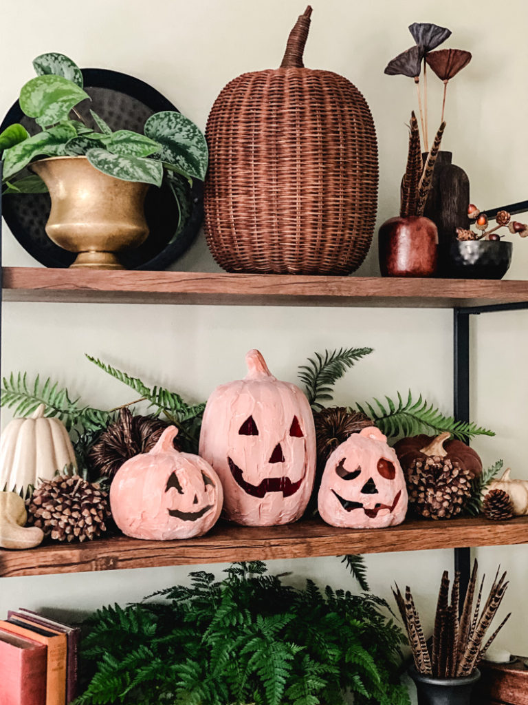 Terra cotta pumpkins from Cottage on Bunker Hill