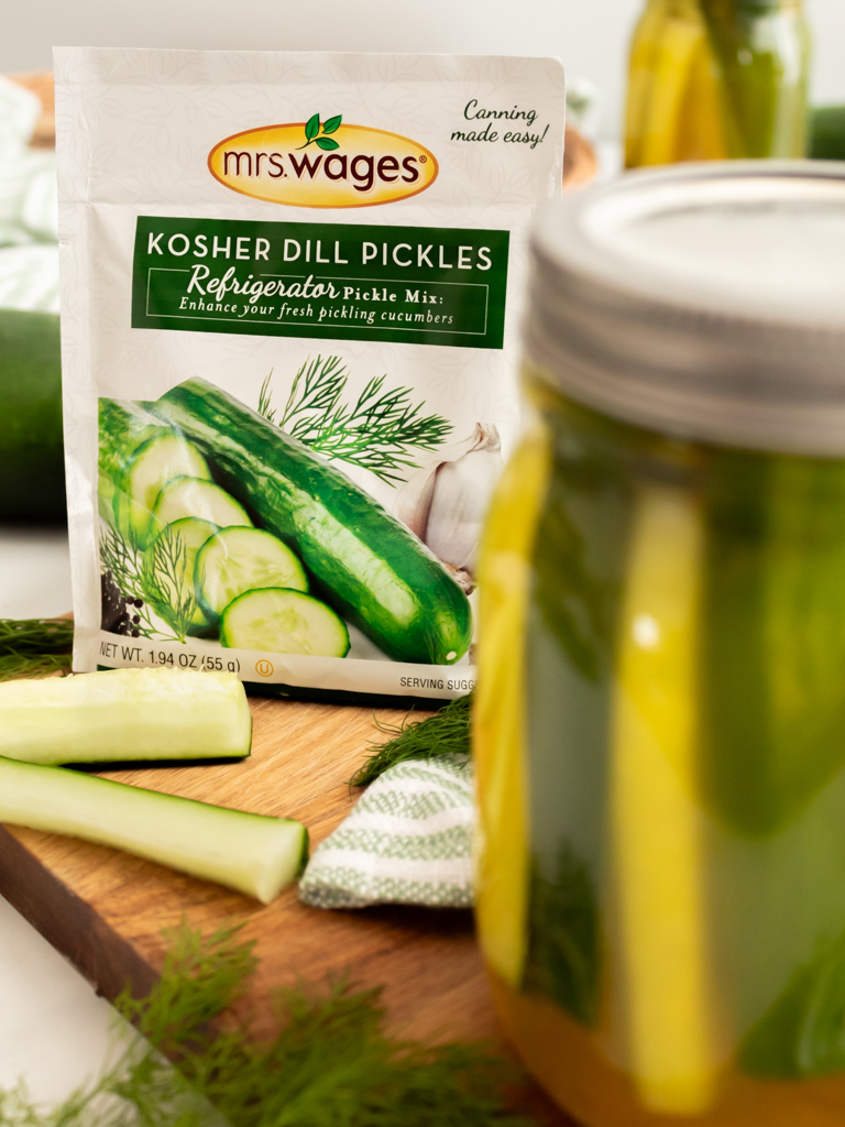 Mrs. Wags Kosher Dill Pickle Mix and Homemade Dill Pickles - Midwest Life and Style Blog