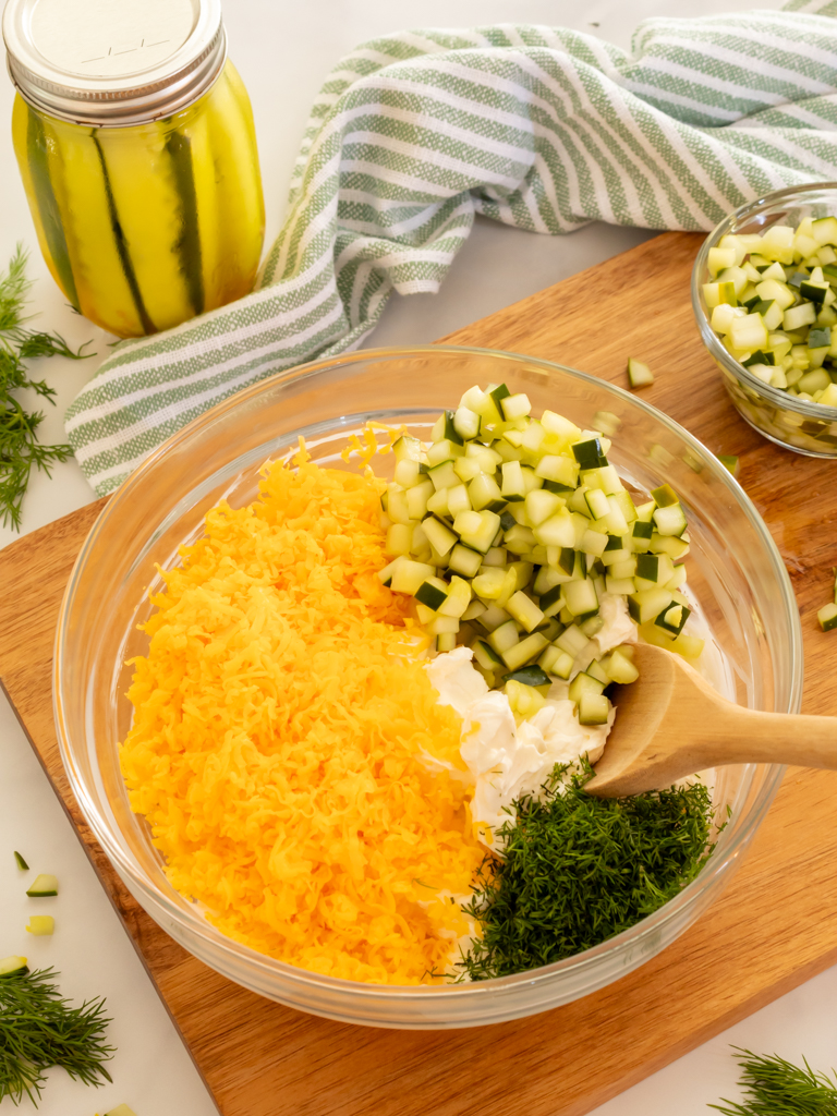 The Ultimate Dill Pickle Cheese Ball - Midwest Life and Style Blog