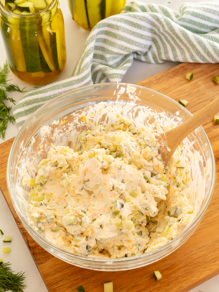 The Ultimate Dill Pickle Cheese Ball - Midwest Life and Style Blog