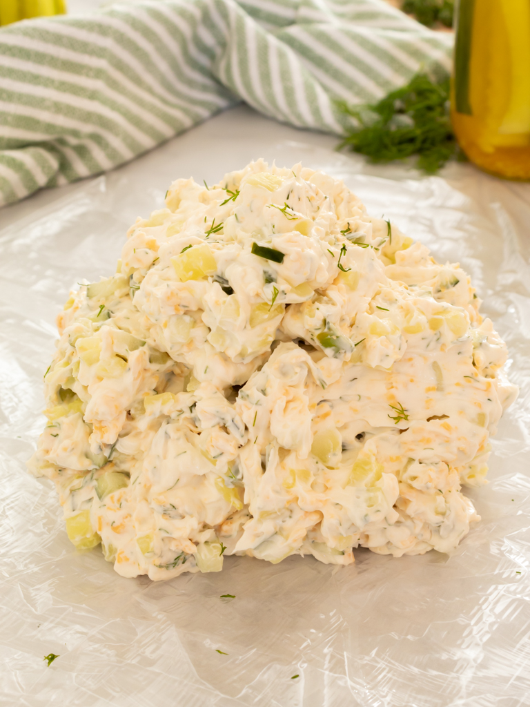 The Ultimate Dill Pickle Cheese Ball - Midwest Life and Style Blog