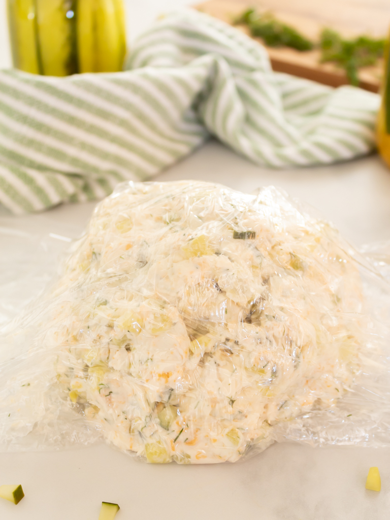 The Ultimate Dill Pickle Cheese Ball - Midwest Life and Style Blog