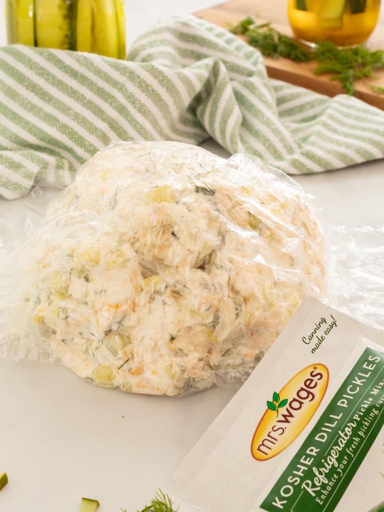 The Ultimate Dill Pickle Cheese Ball - Midwest Life and Style Blog