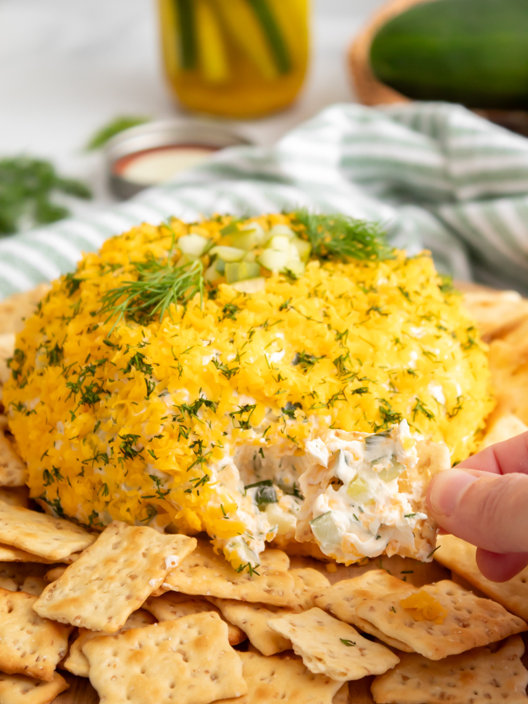 Dill Pickle Cheese Ball