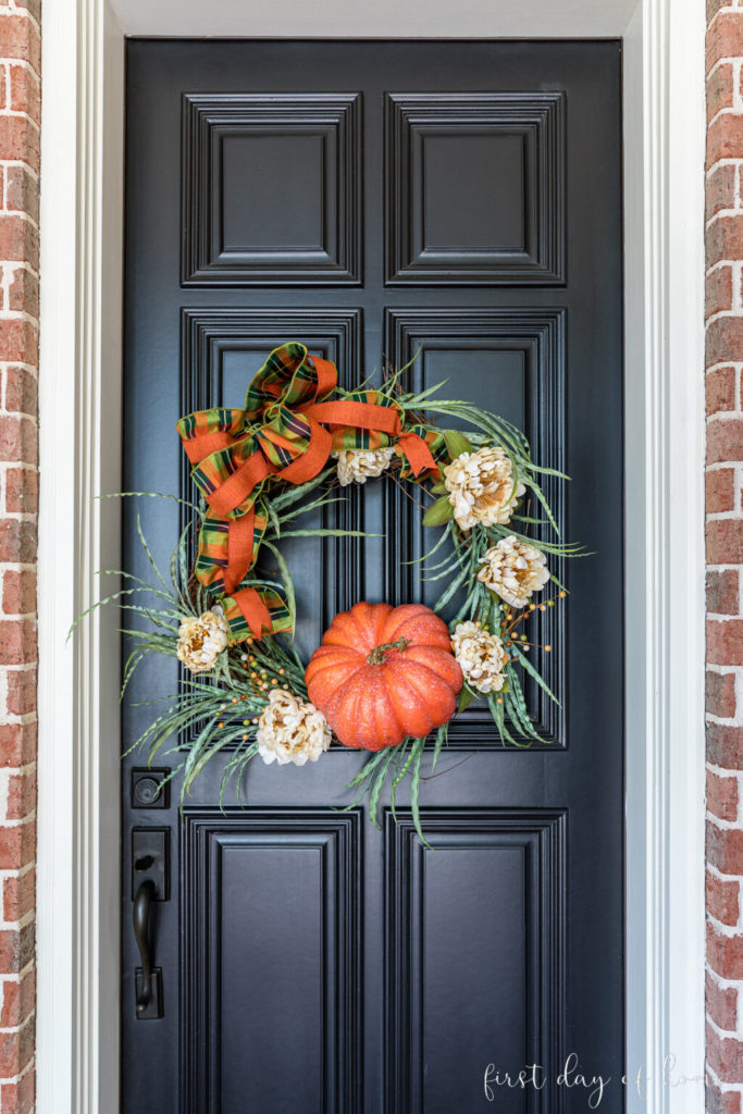 DIY Fall Wreath from First Day of Home - The Week in Rewind Volume 63 - Midwest Life and Style