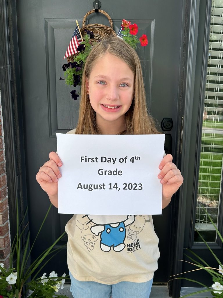 First Day of School 2023 