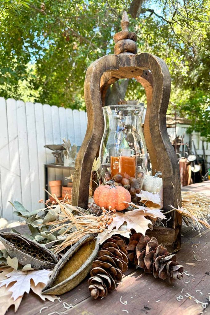 Fall Hurricane Vase Decor Ideas from Wm Design House - Week in Rewind Volume 65 - Midwest Life and Style Blog