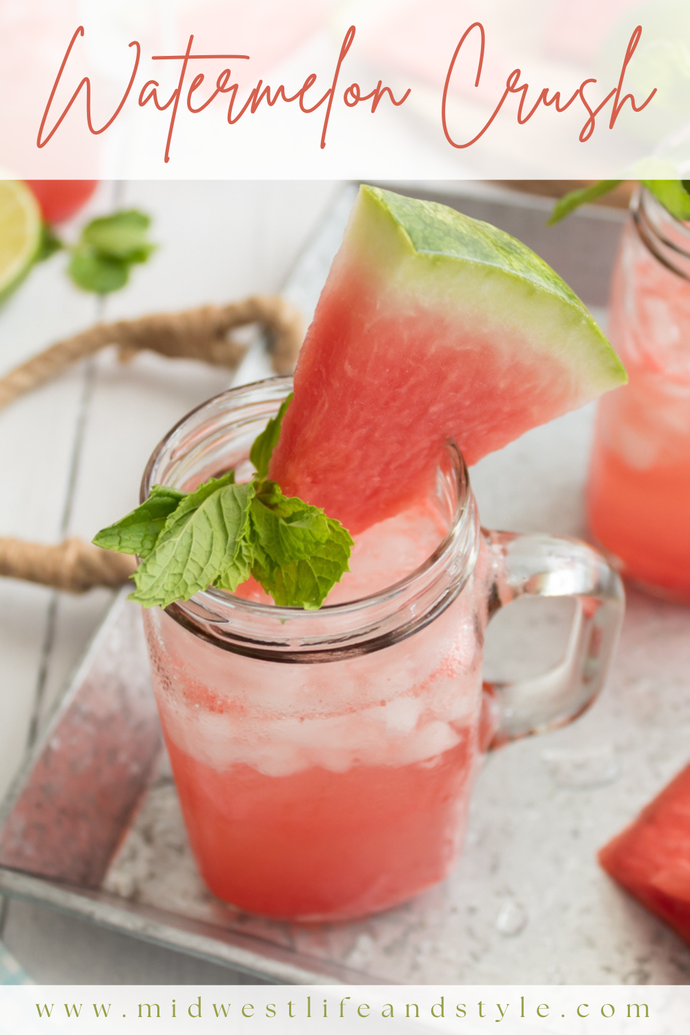 Simple And Refreshing Watermelon Crush - Midwest Life and Style Blog