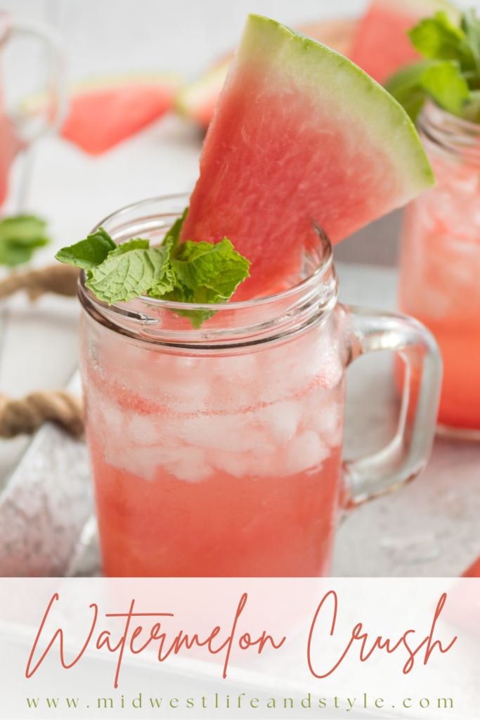 Simple And Refreshing Watermelon Crush - Midwest Life and Style Blog