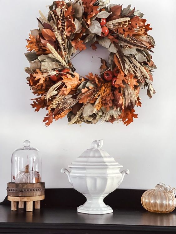 Fall Cloche Decor Ideas fromWhite Lilac Farmhouse - The Week in Rewind Vollume 67