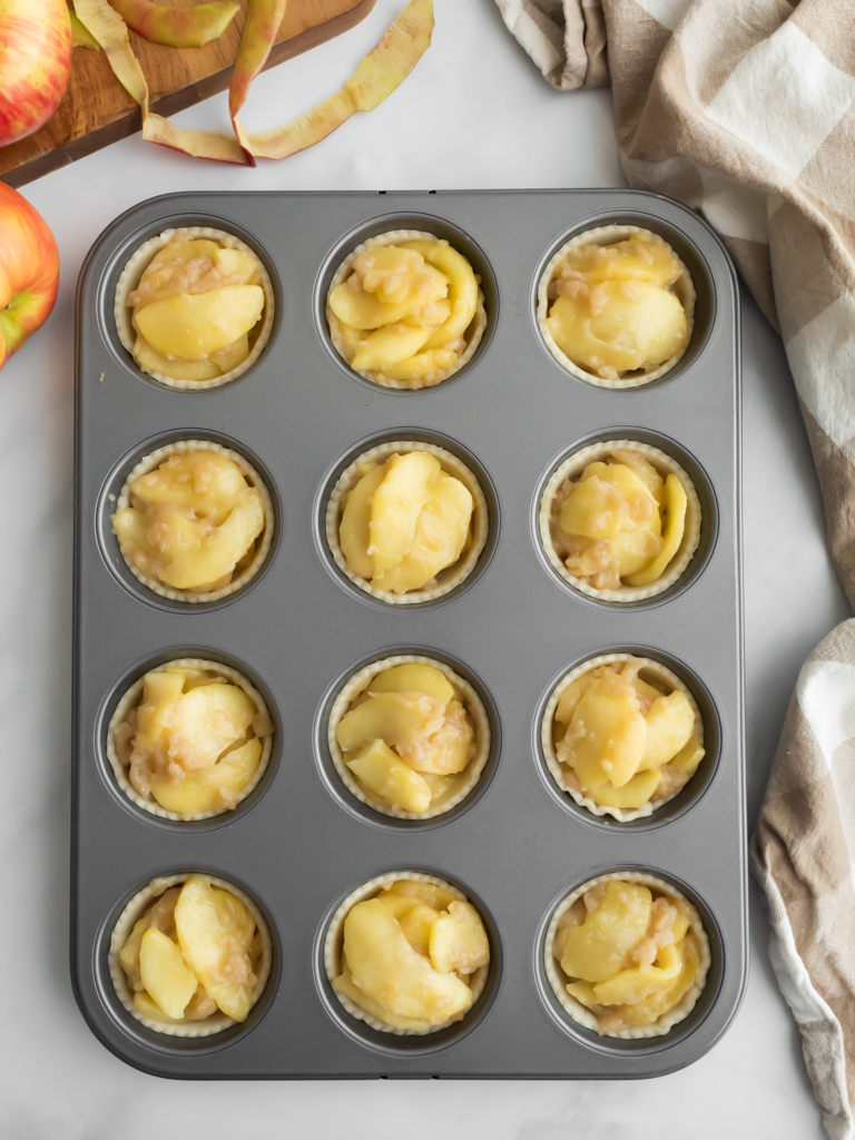 Simple Caramel Apple Pie Bites - Midwest Life and Style Blog