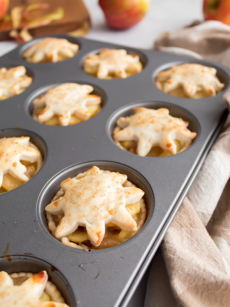 Simple Caramel Apple Pie Bites - Midwest Life and Style Blog