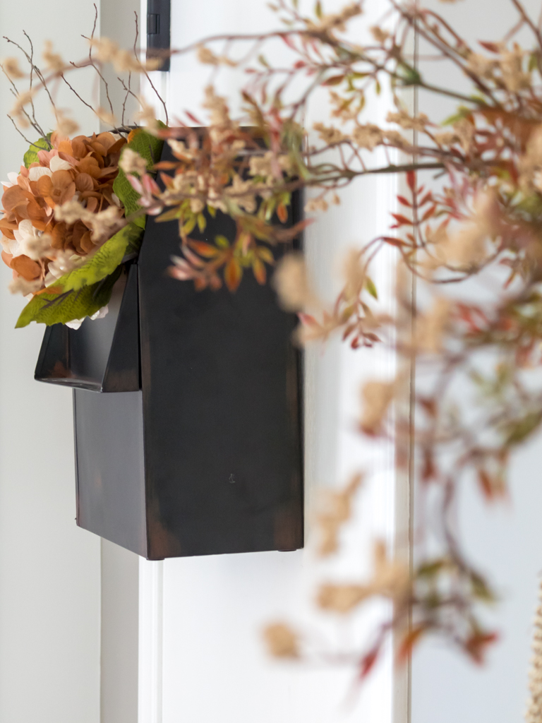 Old Mailbox With Fall Hydrangeas - Midwest Life and Style Blog