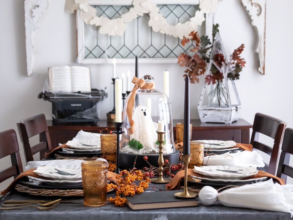 7 Simple Tips For Styling A Boo-tiful Halloween Tablescape - Midwest Life and Style Blog