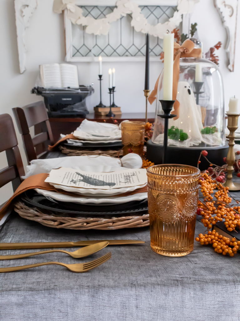 7 Simple Tips For Styling A Boo-tiful Halloween Tablescape - Midwest Life and Style Blog