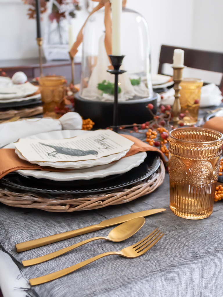 7 Simple Tips For Styling A Boo-tiful Halloween Tablescape - Midwest Life and Style Blog