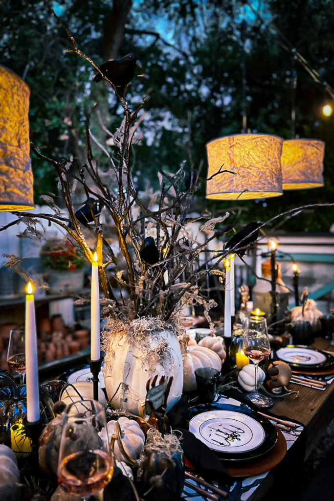 Halloween Tablescape from WM Design House