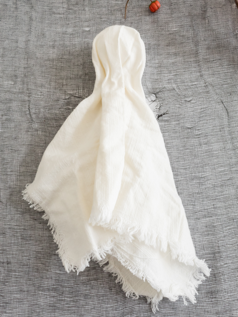 5-Minute DIY Ghost Napkin - Midwest Life and Style Blog