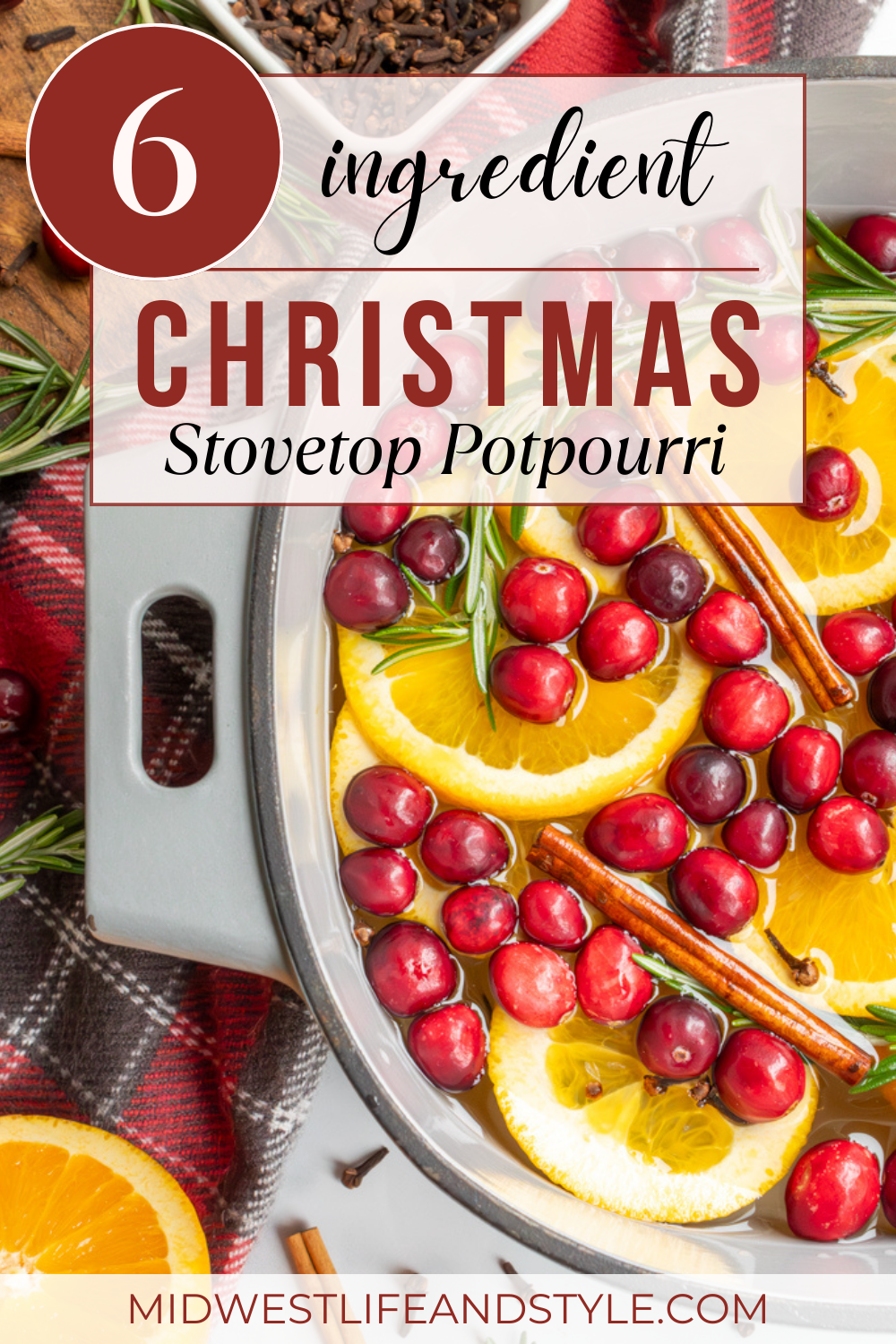 Easy Christmas Simmer Pot Recipe For A Cozy Holiday - Midwest Life and Style Blog