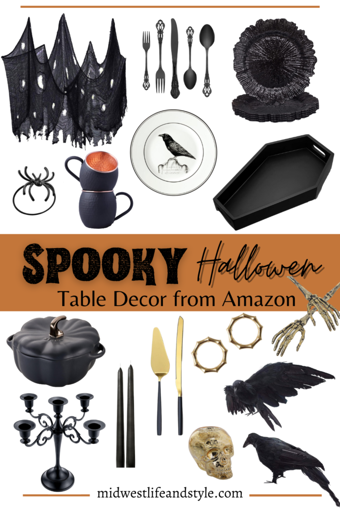 Affordable Halloween Table Decor from Amazon