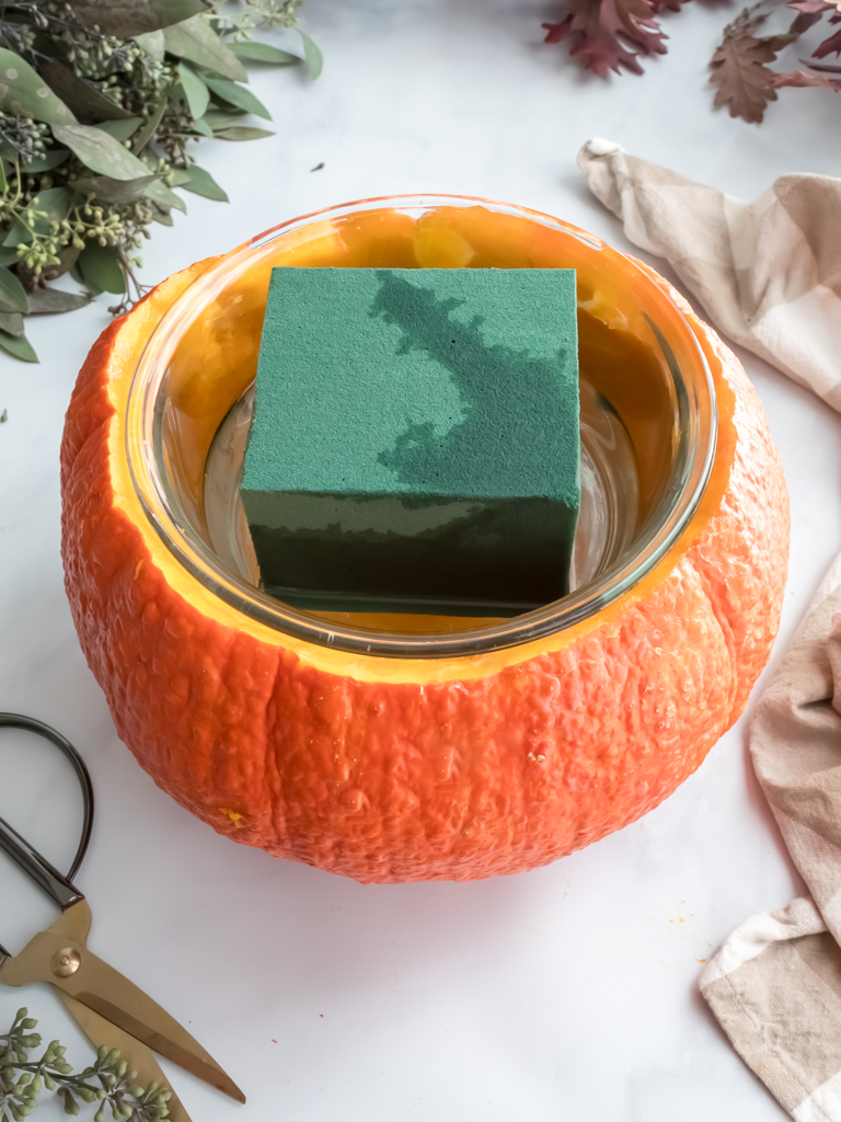 Making A Real Pumpkin Centerpiece For Fall - Midwest Life and Style Blog