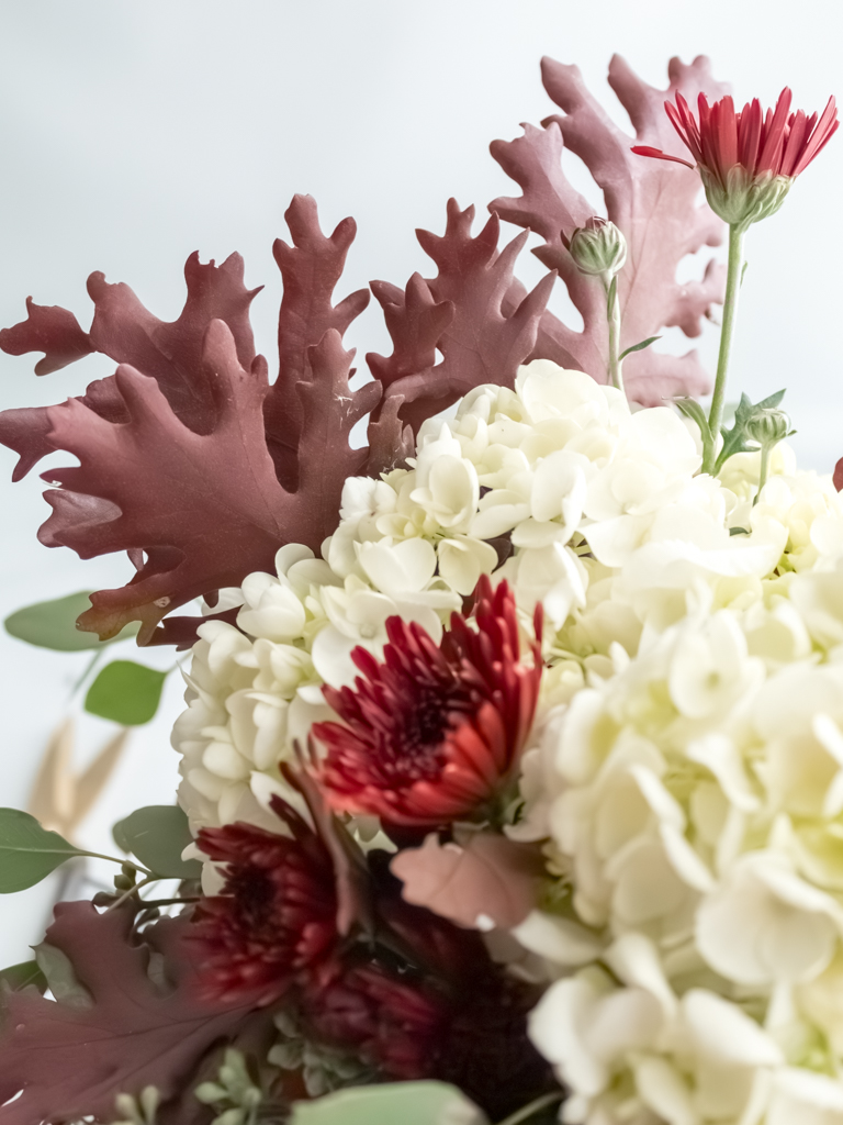 How to Make a Simple Pumpkin Floral Arrangement for Thanksgiving - Midwest Life and Style Blog