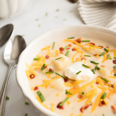 The Best Baked Potato Soup You’ll Ever Make