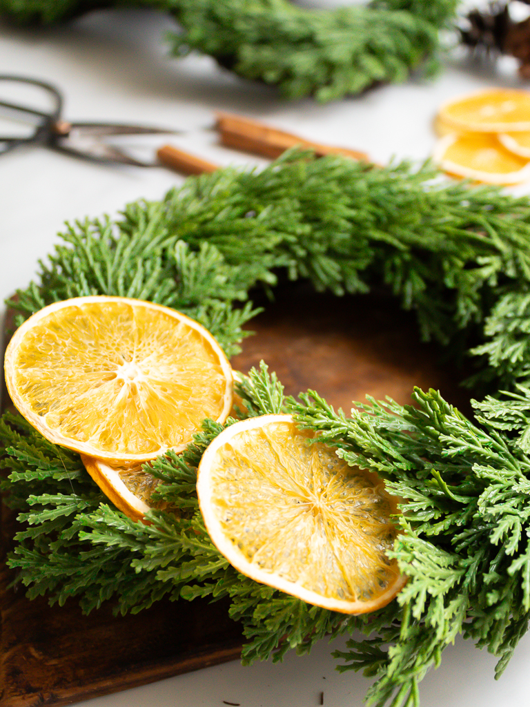 How To Make Festive Chair Wreaths For Christmas - Midwest Life and Style Blog