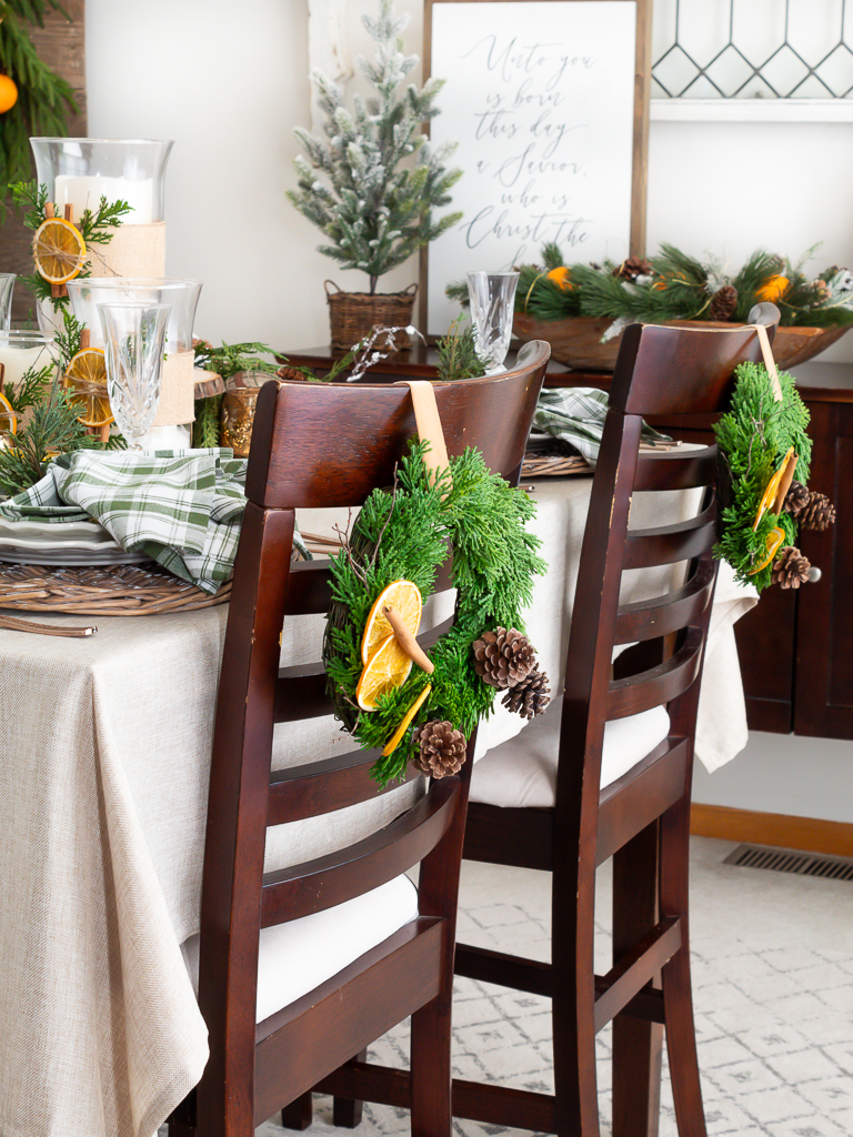 How To Style A Rustic Christmas Tablescape In 5 Simple Steps - Midwest Life and Style