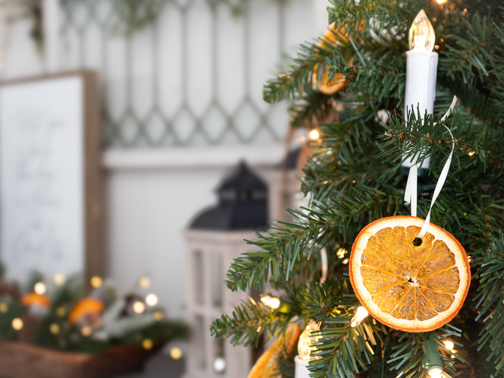 Dried Orange Christmas Ornament