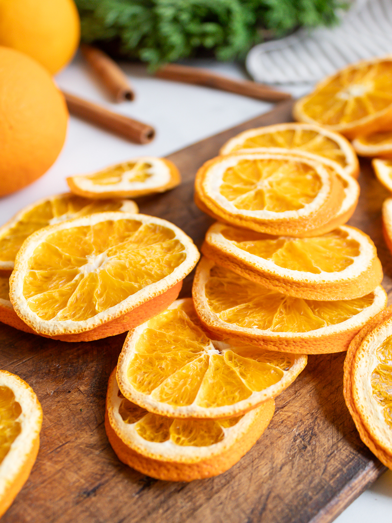 Dried Oranges Slices for Christmas Crafts