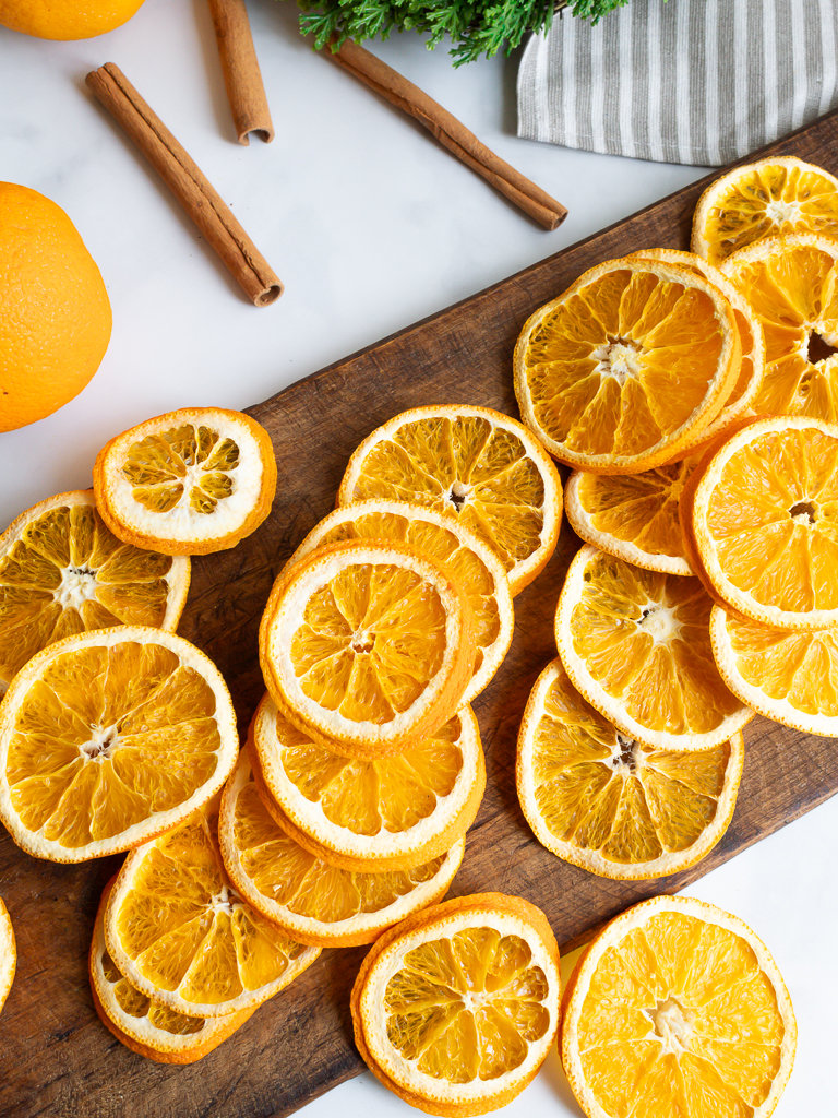 Dried Oranges Slices for Christmas Crafts