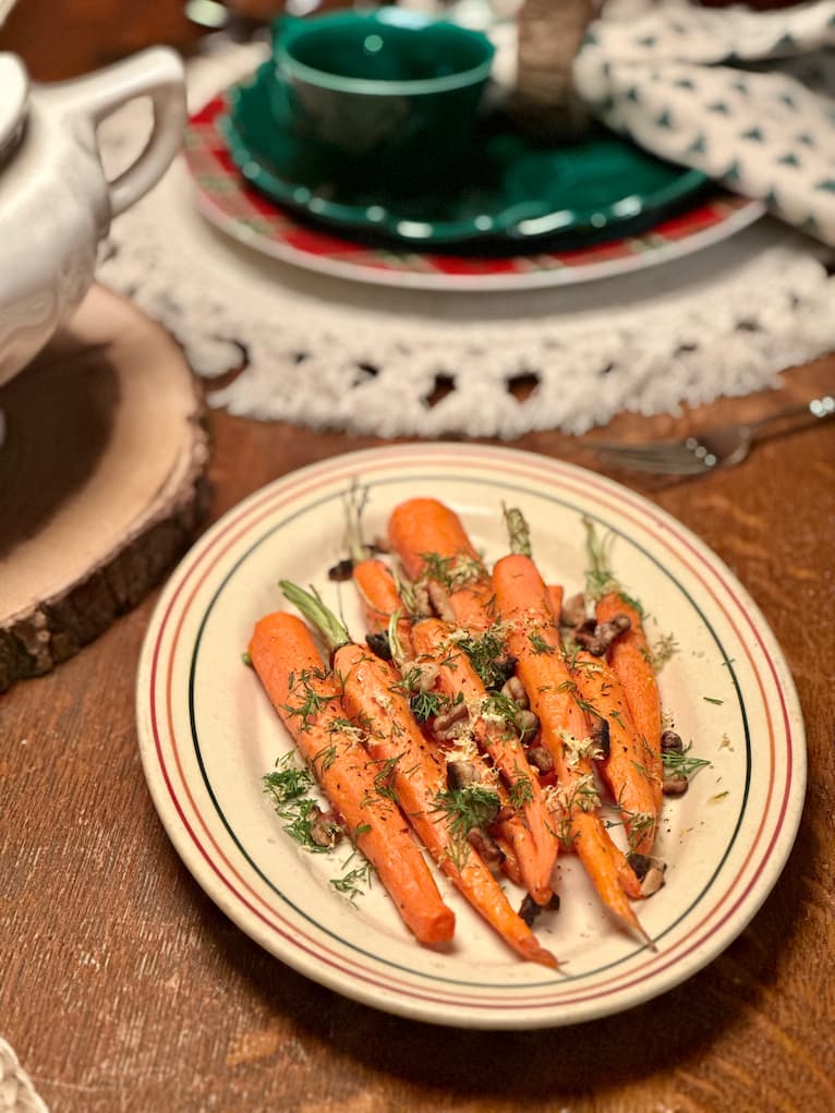 Roasted Carrots - White Arrows Home