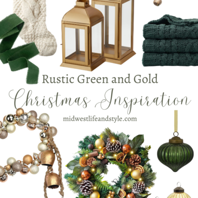 A Rustic And Elegant Christmas Color Scheme: How To Decorate With Green And Gold