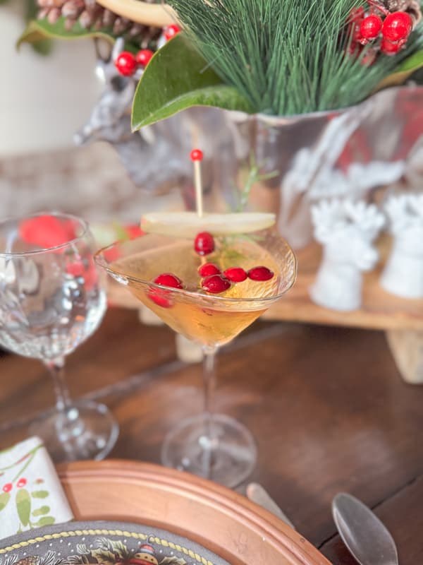 Cranberry Pear Martini - The Ponds Farmhouse