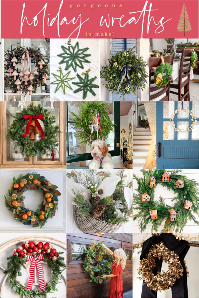 13 DIY Christmas Wreaths - Midwest LIfe and Style Blog