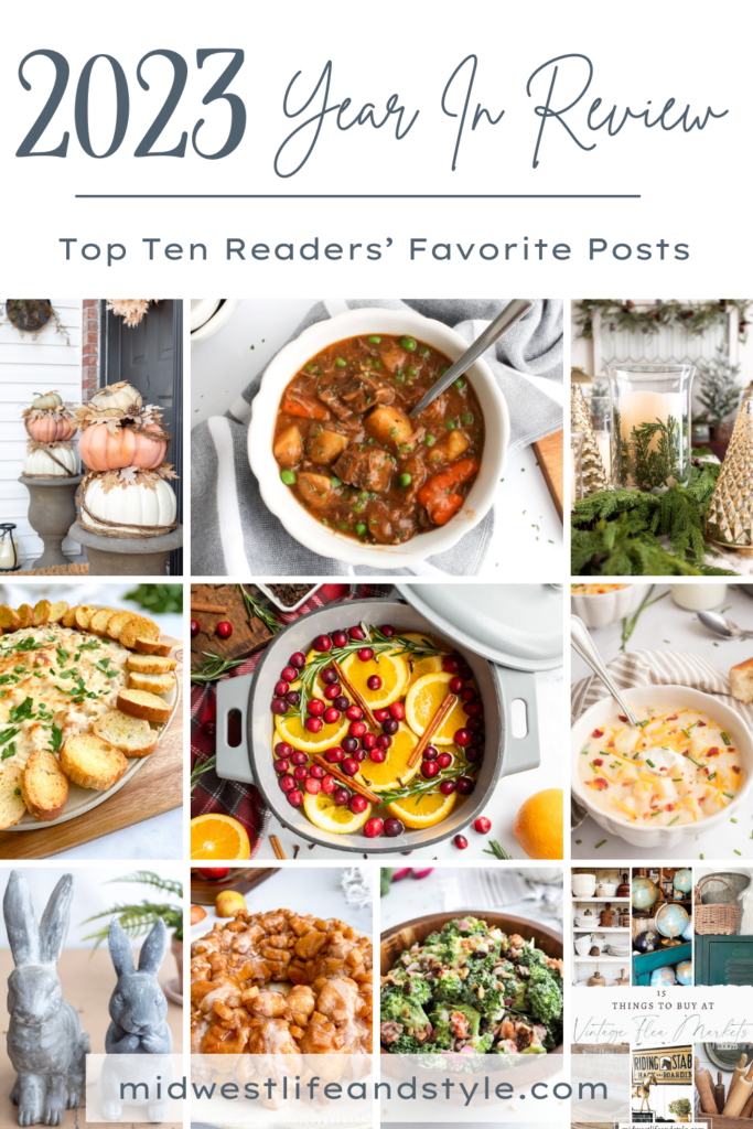 The 2023 Year in Review: Your Top 10 Picks for the Best Recipes, Decor, and DIYs