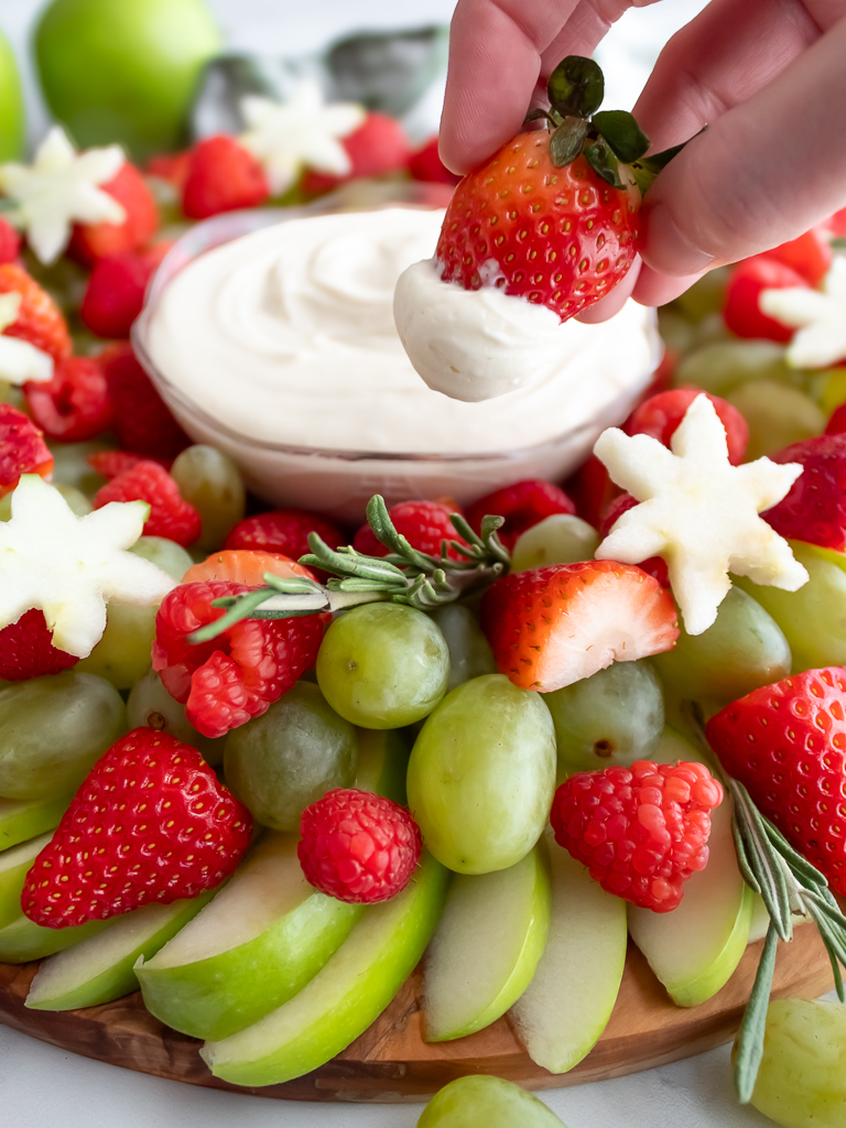 Irresistibly Good Creamy Fruit Dip