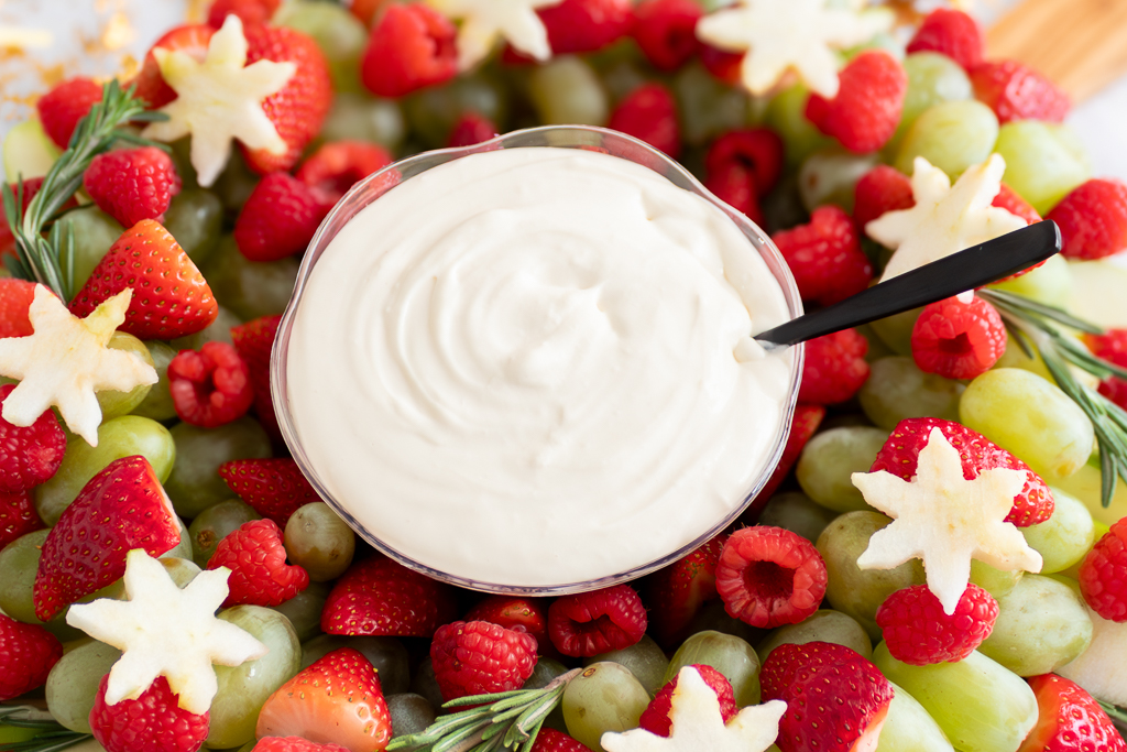 Irresistibly Good Creamy Fruit Dip