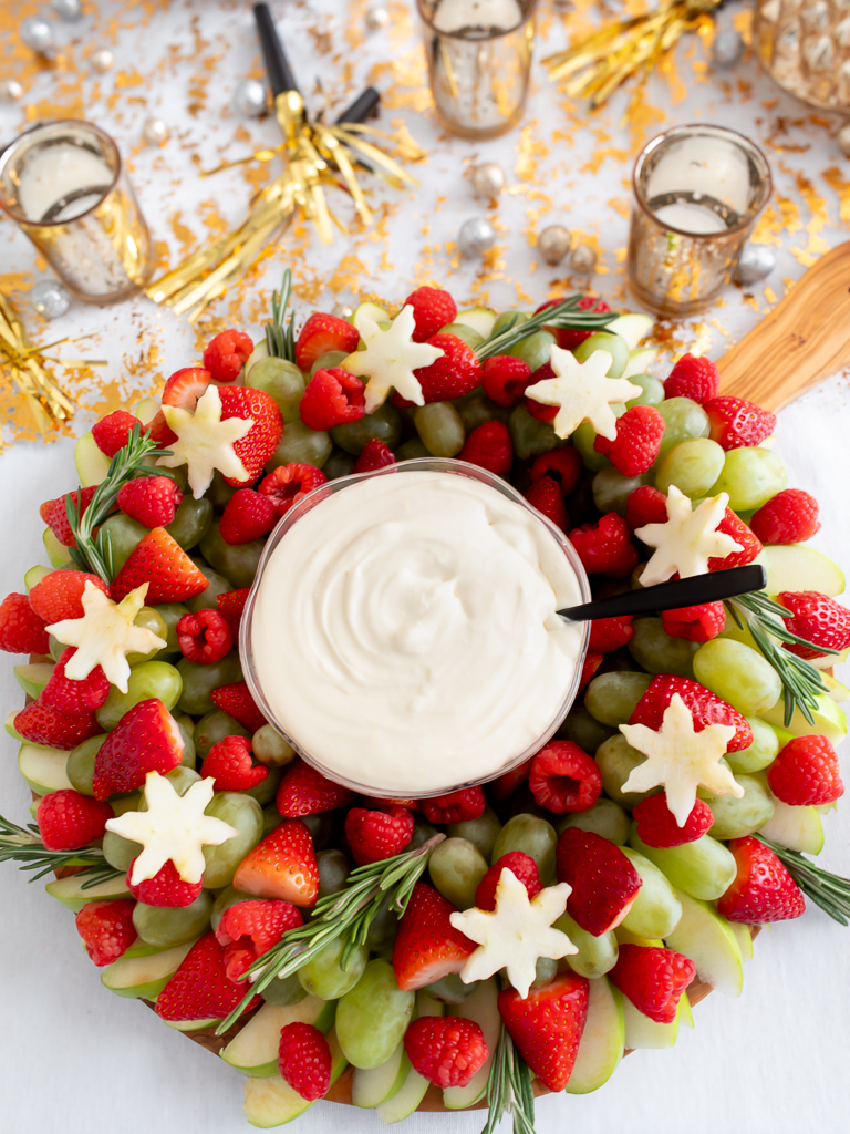 Festive Fruit Wreath