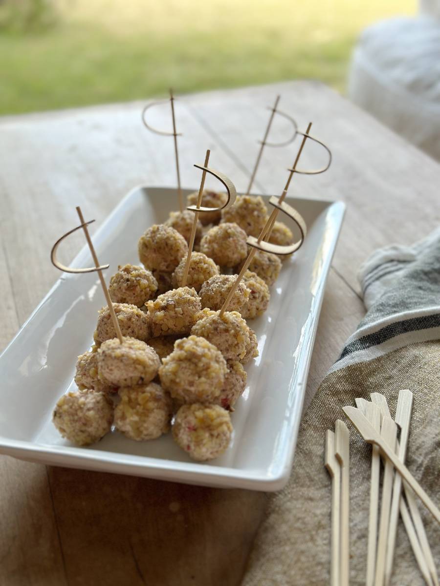 Mini Cheese Balls- Charcuterie Board Recipes, Ideas, And Inspiration