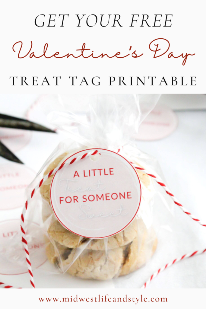 Adorable Free Valentine's Day Treat Tag Printable - Midwest Life and Style Blog