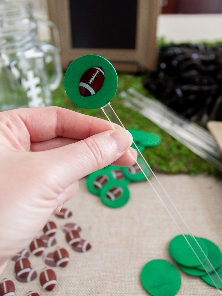 DIY Drink Stir Sticks for a Football Tailgate or Super Bowl Watch Party