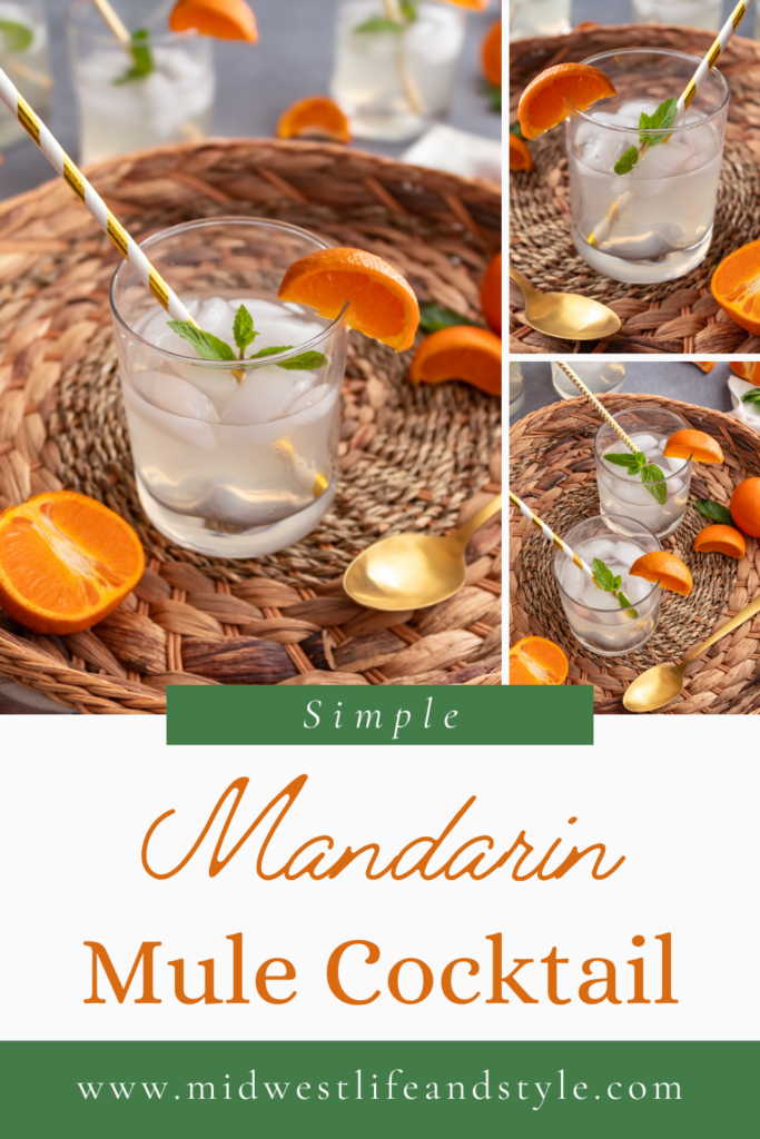 Simple and Refreshing Mandarin Mule Cocktail