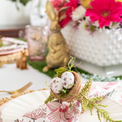 Get Creative with Simple DIY Easter Napkin Rings