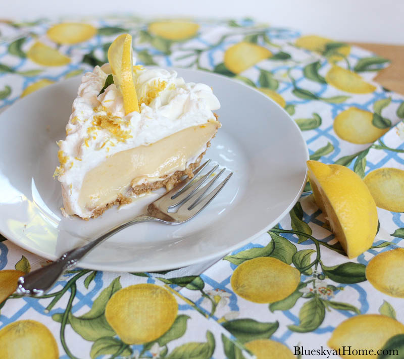 Lemon Ice Box Cake from Blue Sky at Home - Week in Rewind Volume 72 Midwest Life and Style Blog