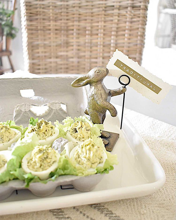 Deviled Eggs Three Ways from Vintage Home Designs