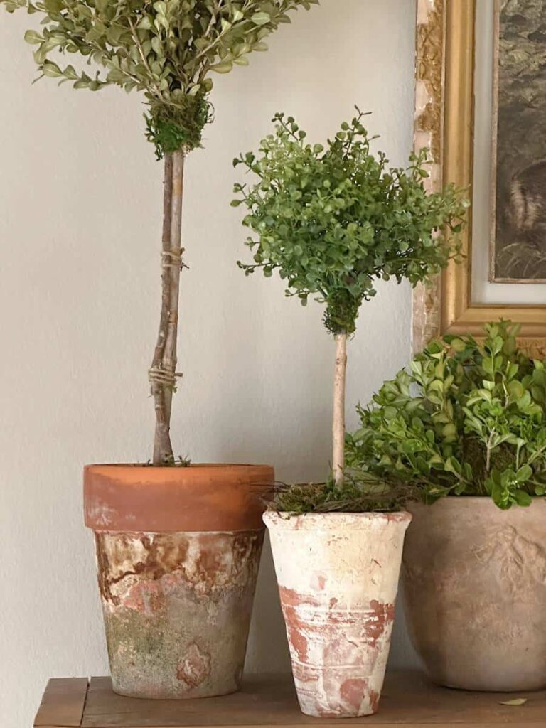 DIY Faux Topiary from Vintage Home Designs - Week in Rewind Volume 78