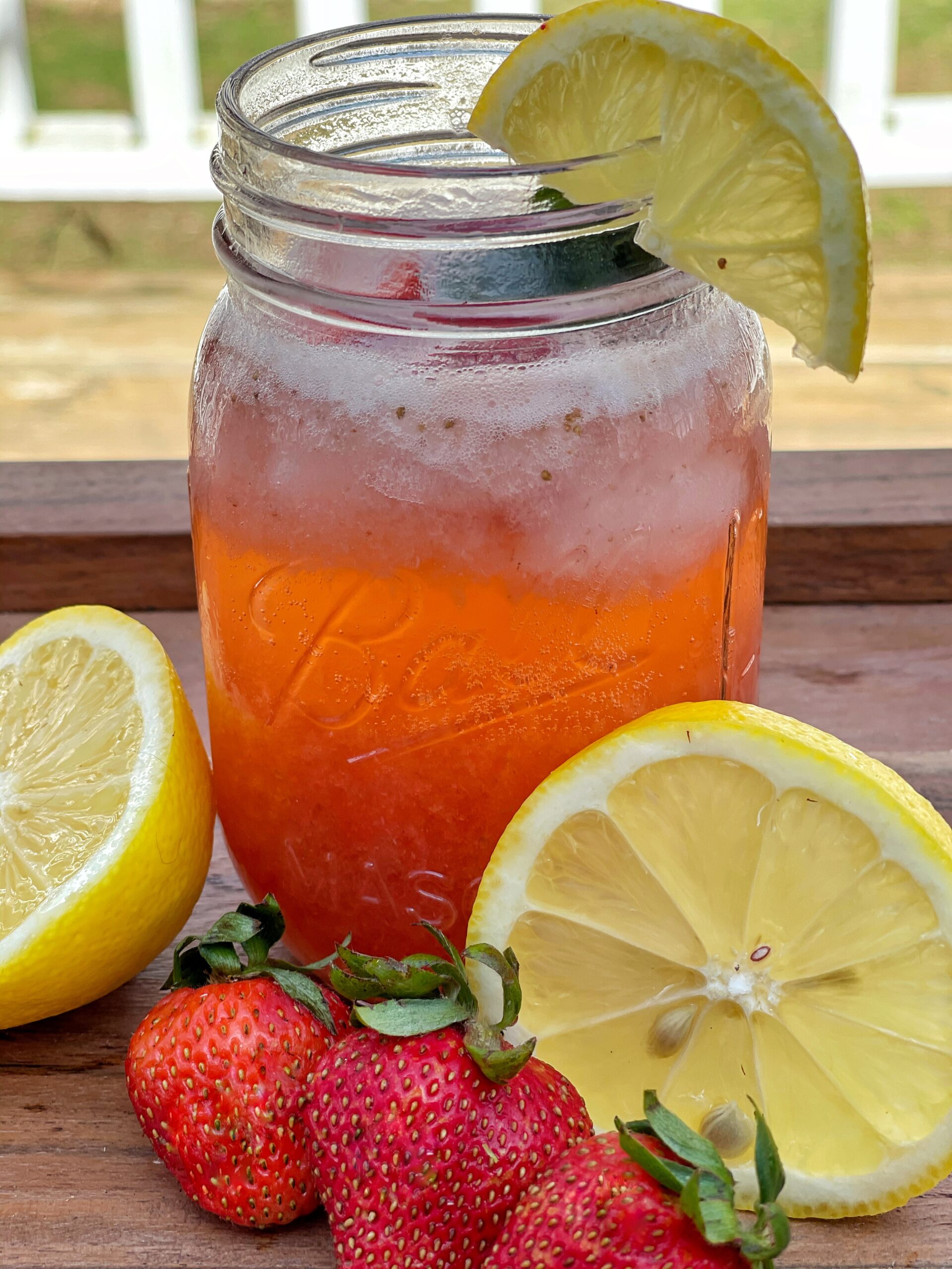 Strawberry Lemonade from Bricks 'n Blooms